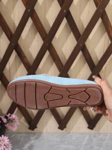 2025 Nuovi arrivi primaverili da donna, , mocassini eleganti con catena dorata, leggeri, comodi e versatili, scarpe piatte in gomma