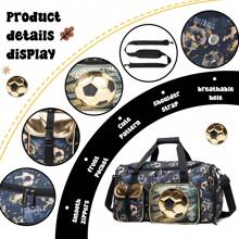 1pc Kids Duffle Bag Girls Travel Bag For Kids Overnight Bag For Kids Sports Bag For Girls Weekender Bag Gym Bag For Boys With Shoe Compartment Messenger Bag