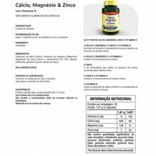 Kit 2 Calcium Magnesium And Zinc + Vitamin D 60 Capsules Maxinutri - 其他 - 查看 4