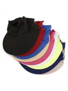 1 chiếc mũ thể thao mùa hè rộng vành chống tia UV dành cho nữ, mũ đi biển mùa hè có thể gấp gọn dành cho nữ. - Nhiều màu - Xem 5