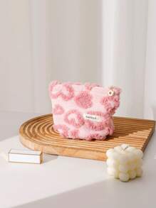 1 件小袋钱包收纳袋化妆旅行袋储物袋小化妆包精致提花化妆包，便携且极具吸引力的储物袋，便携式护肤品和洗漱用品包，手提包，女士户外便携包，轻巧，外出必备！ - 彩色 - 查看 7