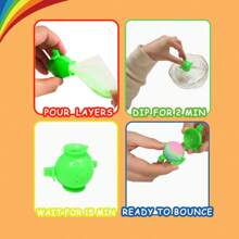 Colorful Bouncy Balls For Kids - High Bounce Rubber Balls, Outdoor/Indoor Play & Birthday Party Favors - Three Pieces - View 4