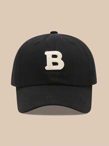 1pc Women/Men 26 Letters Baseball Cap Sun Hat, Suitable For Outdoor Daily Wear & Sunscreen