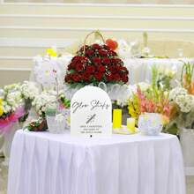 Glow Sticks Acrylic Sign, Glow Sticks Sign, Glow Sticks Wedding Sign, Dance Floor Glow Stick Sign,Light Up The Dance Floor,Grab A Glow Stick - Multicolor - View 4