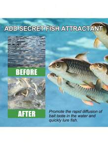 1pc 30ml Outdoor Fishing Bait Attractant, Quick Catching Bait For Fishing