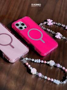 Funda Protector Antigolpes KBOD Urban Play Shinny Colores Compatible con Aro Magnetico Para iP - Rosa vieja - Ver 7