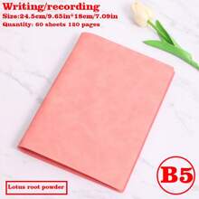 1/2/3 Libros, Cuaderno con tapa blanda desmontable, 60 hojas 120 páginas, estilo minimalista; Material suave, encuadernación espiral para reemplazo fácil, papel amigable con los ojos para escritura a doble cara, adecuado para oficina/escuela/vida diaria/cuaderno/bloc de dibujo, disponible en dos tipos de páginas, rayadas y en blanco.