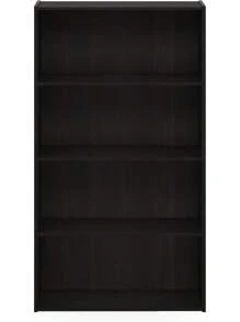 3-Tier Open Shelf Bookcase, Espresso - 濃縮咖啡 - 查看 4