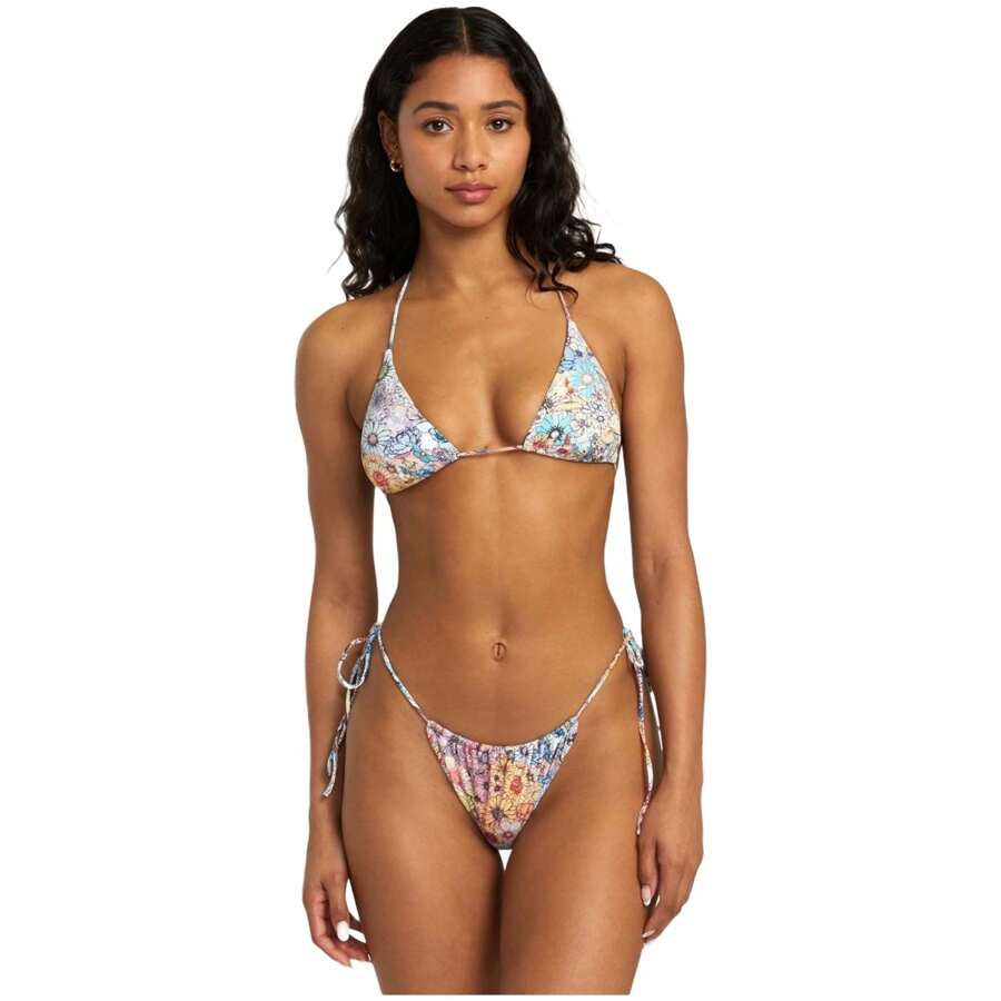 RVCA بيكيني Sage Halter Tri Mul للنساء متعدد الألوان ✅ توصيل 24/72 ساعة إلى إسبانيا (شبه الجزيرة) - متعدد الألوان - مشاهدة 1