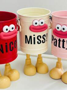 Funny Big Mouth Pen Holder, Large Capacity Desk Organizer Storage, Cute Cartoon Decor For Office, Pen Cup