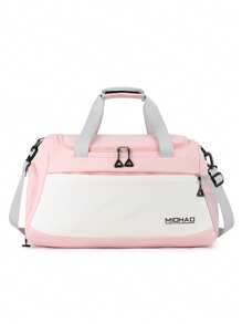 Bolso deportivo y de fitness de ocio para damas, bolso de almacenamiento para viajes de corta distancia de gran capacidad, bolso de viaje portátil