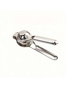 1pc Stainless Steel Manual Juicer - Hand Press Lemon Squeezer, Orange Juice Extractor, Household Fruit Juicing Tool