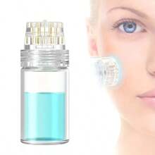 Con lăn kim siêu nhỏ bằng titan, 20/64 kim siêu nhỏ, dụng cụ thoa tinh chất thân thiện với da, dụng cụ làm đẹp chăm sóc da bằng kim siêu nhỏ, thiết bị làm đẹp da mặt tại nhà, Minoxidil, con lăn, kim siêu nhỏ, làm đẹp, sản phẩm chăm sóc da, spa, tự chăm sóc, dụng cụ chăm sóc da, chăm sóc da mặt, dụng cụ dành cho chuyên viên thẩm mỹ, massage, dụng cụ massage mặt, con lăn massage mặt - Trong sáng - Xem 3