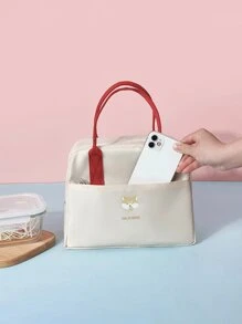1 Stück Bento Tasche, isolierte Tasche mit Kältepack für Ausflüge, Picknick, Handtasche, isolierte Lunch Box Tasche