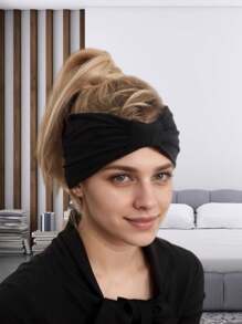 1/4/6pcs Bohemian Style Anti-Slip Yoga Headband For Women, Breathable Criss-Cross Design, Essential For Fitness & Holiday Sports