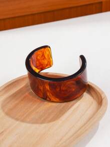 Women's Fashionable And Versatile Open Resin Bracelet, Women's INS Style Bangle