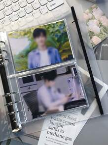 10pcs Clear Photo Album Page Back To School - Clear - View 4