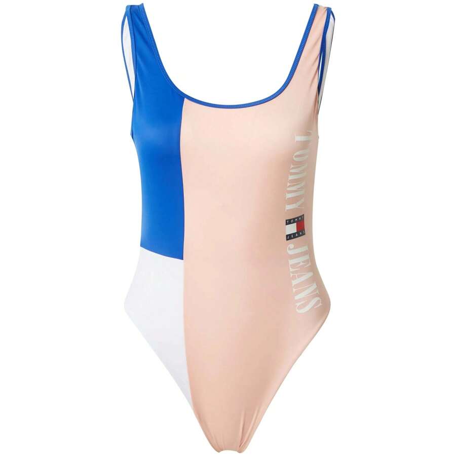Tommy Jeans One Piece Runway Swimsuit For Women In Multicolor ✅ Delivery 24/72h To Spain (Peninsula) - Multicolor - View 1