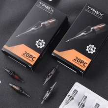 T-REX 20PCS Tattoo Cartridges Needles Disposable Rl/Rm Professional Sterilized Permanent Make-Up Tattoo Tool For Tattooist Supply - Black - View 3