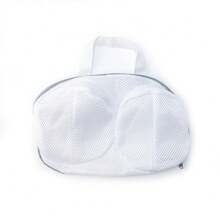 1pc Mesh Bra Wash Bag - Machine Washable, Anti-Deformation Bra And Lingerie Storage Bag With Zipper Closure, Travel & Household Storage Laundry Bag