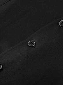 4 Piece Men's Polyester Suit Shawl Lapel, One-Button Blazer Matching Vest Pants Striped Tie, Party Style Solid Color Non-Stretch Woven Fabric Long Sleeve Regular Fit,Slim Fit Polyester Suits Set For Weddings Banquets Theme Parties Holidays - Burgundy - View 8