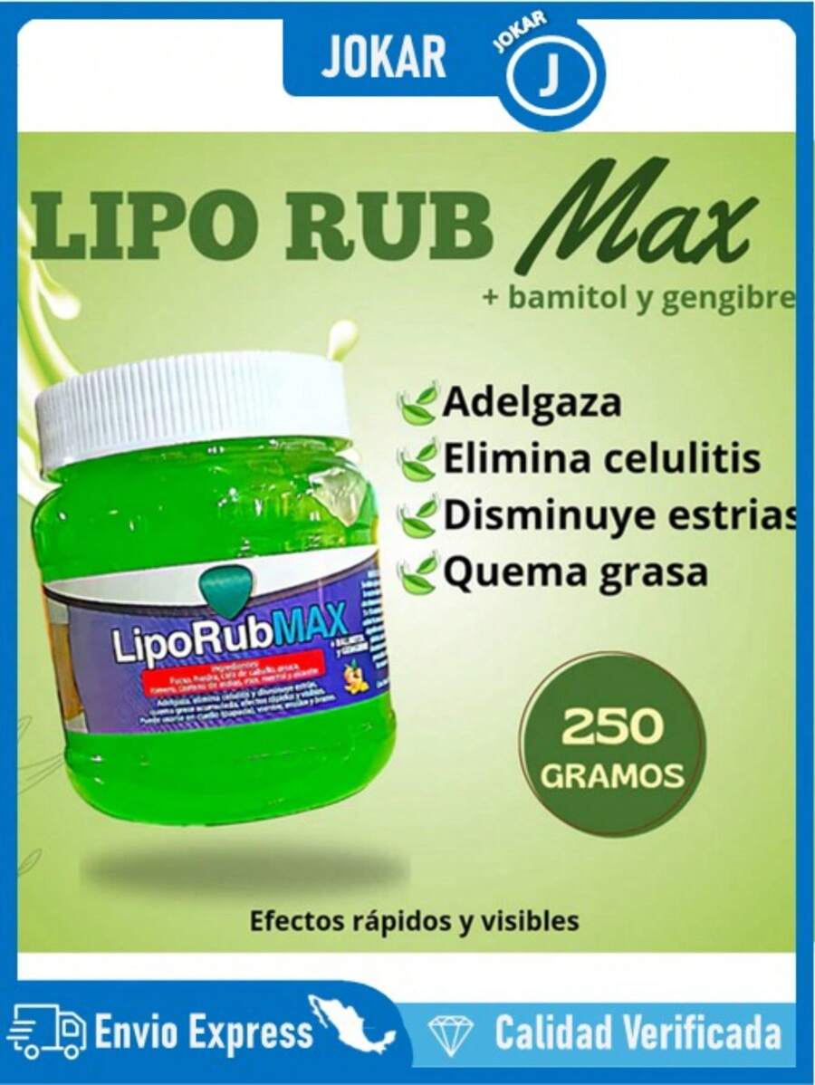 Liporub Reduce Medidas Y Elimina Papada. LiporubMax se utiliza para pérdida de peso y figura esbelta, ingredientes naturales, Loción Hidratante, Esencial Para El Viaje De Primavera Y Verano, Crema Tonificante Para Tensar La Piel, Crema Adelgazante Para El Cuidado Del Cuerpo. crema reductora, - Verde - Ver 1
