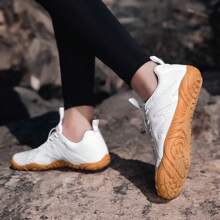 1-Pair Women's Outdoor Water Hiking Shoes | Toe Guard & Ankle Support | Non-Slip For Stream Trekking/Kayaking/Wetlands - White - View 7