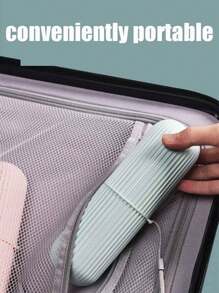 1 Stück Reise Zahnbürstenhalter, tragbarer Zahnbürstenbecher für Reisen, Camping, Geschäftsreisen und Schule, multifunktionales Zahnbürsten- und Zahnpastaset, tragbarer Reise-Mundwasserbecher, Zahnbürstenbecher-Set für Zuhause, Studenten-Wohnheim, Zahnpflege-Mundwasserbecher, Rückkehr zur Schule