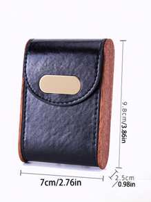 1pc Personalized, Customized Men's Exclusive Name New Men's Lighter Cigarette Storage Box, Handmade Wooden Skin Cigarette Box 20 Pack Moisture-Proof And Pressure Resistant Cigarette Box, Can Be Given As A Gift To Boyfriends, Friends, Men