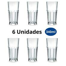Set Of 6 Lumina Long Drink Glasses 410ml - Ad - 無色 - 查看 2