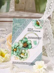 20 pièces * Matériau PET résistant à la chaleur et à l'eau, Collection de fleurs, Cadeau de la nature, Motifs riches, Convient pour diverses créations DIY, Activités créatives en famille, Activités de team building, etc.