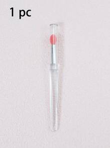 1 pieza/6 piezas/10 piezas Bolígrafo de silicona de espejo mágico para arte de uñas, paleta de silicona transparente para aplicar polvo de espejo y brillos, pincel multifuncional portátil