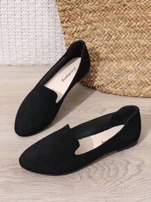 2025 Spring & Summer New Flat Slip-On Shoes, Fashion Versatile Casual Flat Women Shoes, Low Vamp Women Flats, All-Season Women Shoes, Work Shoes