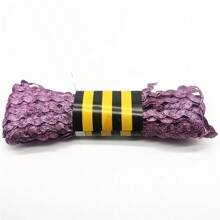 1 件 15 码 5 毫米闪光锯齿形丝带涤纶丝带 DIY 手工材料适用于婚礼派对圣诞装饰蝴蝶结丝带