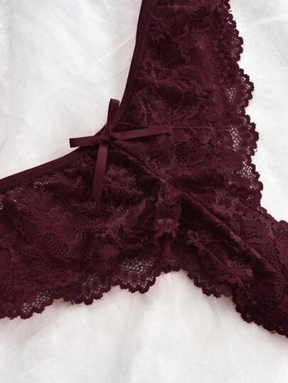 Verleidelijke Kanten Patchwork Pajama Set Alluring Neck, Backless Ruffle Rhinestone Accent, able Side Slit Hem, Adjustable Shoulder Straps, Comfy Relaxed Fit, Mature Choice view 6