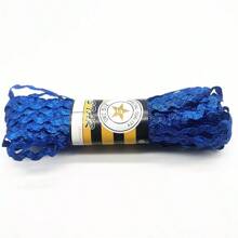 1 件 15 码 5 毫米闪光锯齿形丝带涤纶丝带 DIY 手工材料适用于婚礼派对圣诞装饰蝴蝶结丝带