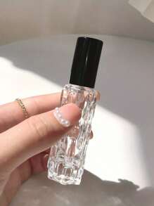 10ml Glass Bottle Perfume Refill Bottle Portable, Mini Refillable Spray, Portable Purse Perfume Container, Canned Perfume Pump Box, Cosmetics Container Spray, Travel Essential Oil Perfume, Mini Spray Glass Bottle, Bottled Perfume Spray Back To School