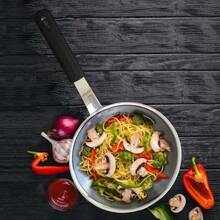 Kitchen stainless steel frying pan - Multicolor - Ver 4