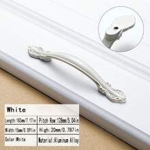 1 件锌合金橱柜/抽屉拉手，巴洛克风格欧洲复古家具装饰旋钮，适用于儿童房、橱柜、衣柜、柜门、梳妆台、美式家具