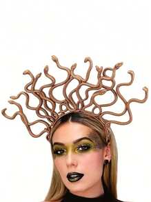 Băng đô hình rắn Medusa, mũ đội đầu nữ thần Hy Lạp, phụ kiện trang trí tiệc, phụ kiện cosplay, trang trí biểu diễn sân khấu, trang phục chụp ảnh, món quà hoàn hảo cho gia đình và bạn bè. - Nhiều màu - Xem 5