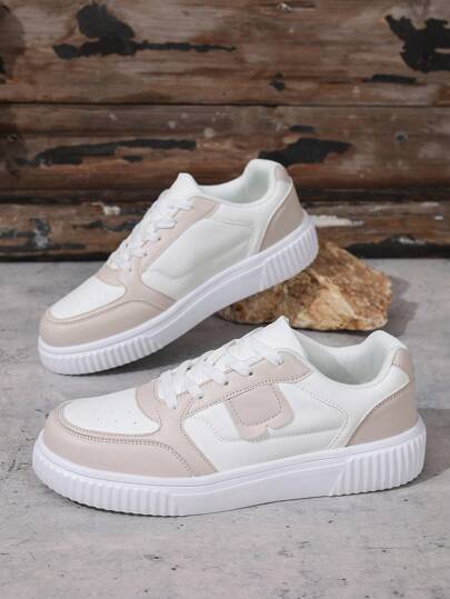 Casualowe trampki sznurowane dla mężczyzn, bardzo atrakcyjne modne białe buty płócienne z miękką podeszwą, antypoślizgowe i odporne na zużycie, rozmiar 36-45