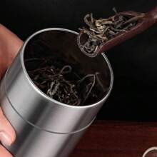 زجاجة محكمة الغلق من الفولاذ المقاوم للصدأ 304، قطعة واحدة، حاوية تخزين طعام وفاكهة مجففة، وحاوية لتخزين الحبوب والشاي، لاستخدامات المطبخ والأنشطة الخارجية