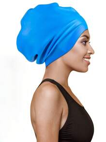 Long Hair Swim Cap - Swimming Caps For Women Men - Extra Large Swim Caps - Waterproof Silicone Swim Cap - Dreadlocks Braids Afro Hair Extensions Weaves, Beach Essentials, Beach Accessories, Pool Float - Multicolor - View 17