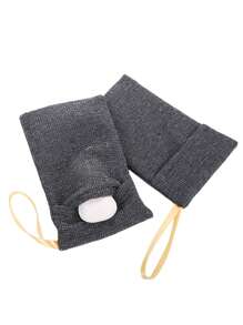 6 件去角质皂保护袋，带挂绳的网状皂盒擦洗器，淋浴泡沫皂网，皮肤去角质和皂盒家居浴室装饰秋季装饰返校 - 均碼 - 查看 3