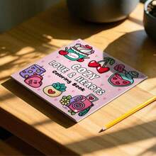 1 libro da colorare rilassante - 24 pagine spesse, immagini interessanti, rilassati, riscalda la tua vita, un libro da colorare artistico per adulti per ridurre lo stress, regalo per la festa della mamma, forniture scolastiche