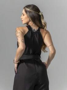 Tailored Overalls M3094 - Black - View 6