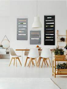 1pc Multi-Layer Hanging Storage - Wall Mounted Magazine, Book And Other Material Holder, Space Saving Essential, Washable Wall-Mounted File/Magazine Rack, Suitable For Office And Home Use - Multicolor - View 5