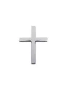 Car Personalized Decoration Metal Cross Bumper Sticker, Car Rear Decoration, Car Scratch Cover
