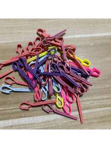 5pcs/10pcs/40pcs (Random Color Mix) Nail Polish Finger Protector, Anti-Slip Cute Convenient Manicure Tool