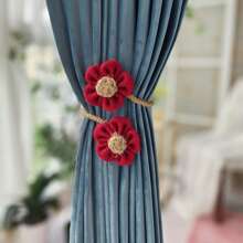 4pcs/2pcs/1pc Rope Curtain Binding - Modern Simple Design, Multifunctional, No-Punch Buckle, Perfect For Living Room Home Decor & Gift Giving - one-size - View 23